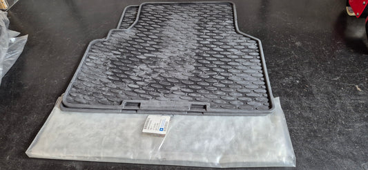 Gummimatten Meriva Satz 2-teilig hinten Original GM Neu