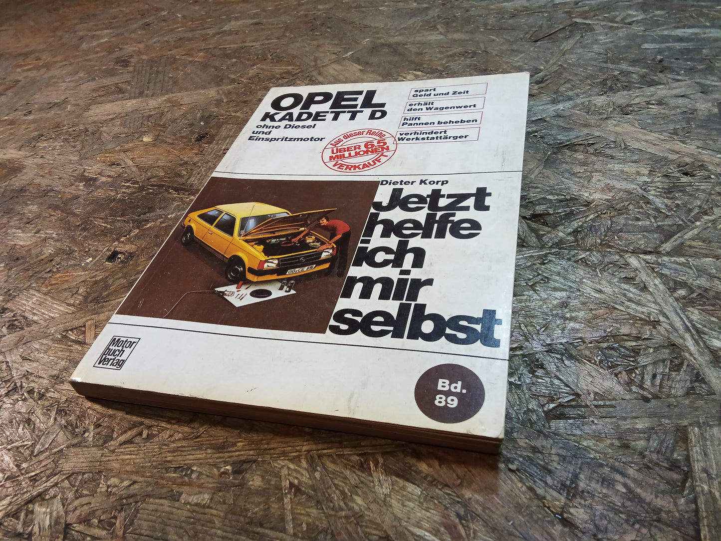 Heft Opel Kadett D ohne Diesel und Einspritzmotor original Motorbuchverlag NOS