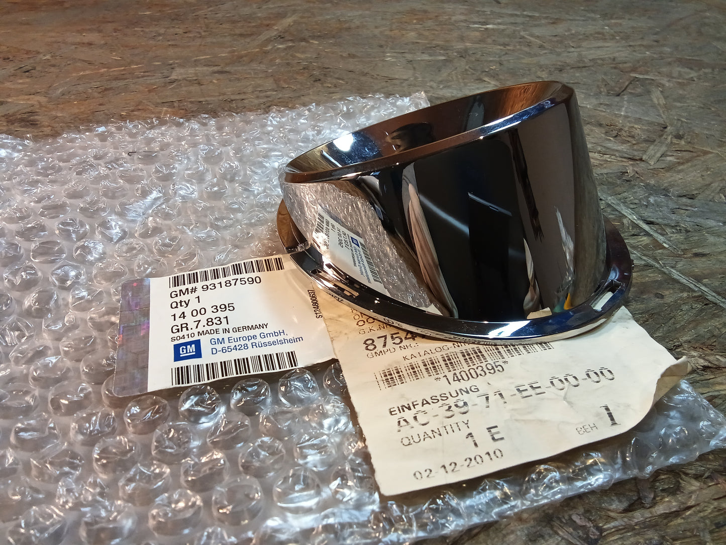 Meriva A Zafira B Scheinwerferblende original GM NEU