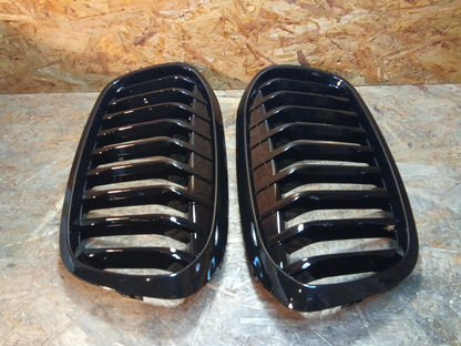Sport Kühlergrill Single Line Gloss Black BMW 2 F45 F46 LCI Facelift 2018-2021
