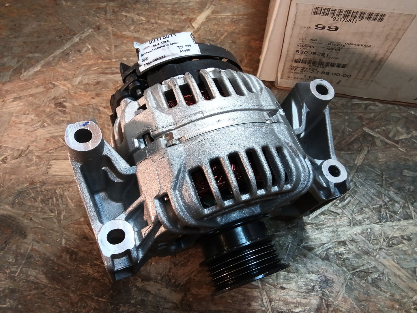 Vectra B/C Astra G Zafira A Lichtmaschine 12V 120A original GM NEU