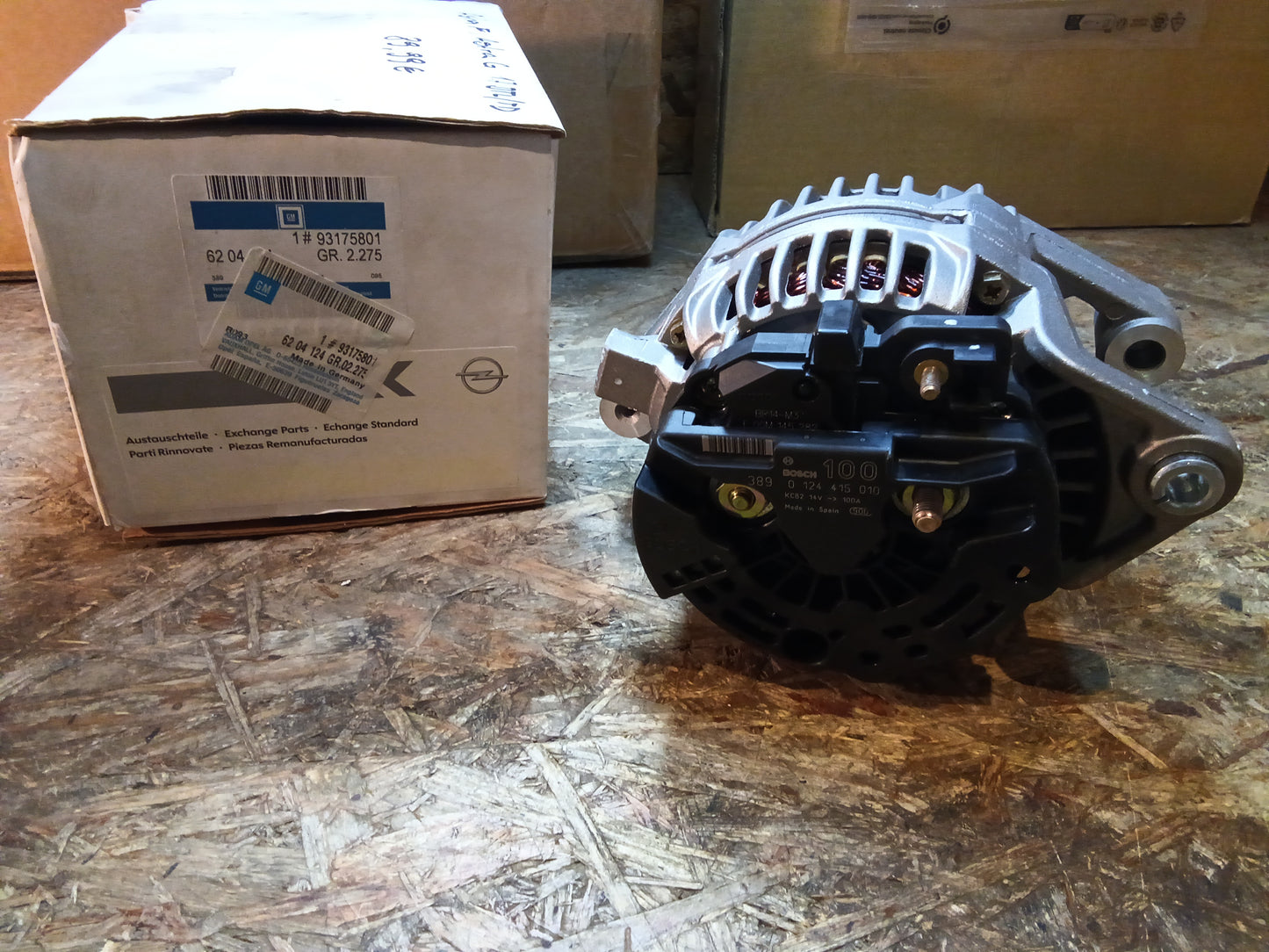 Astra F/G 1.7 DTL/TD Lichtmaschine original GM NEU