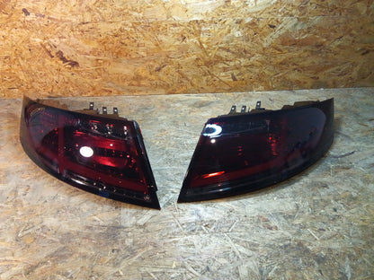 Tuning-Tec Voll LED Lightbar Rückleuchten für Audi TT 8J 06-14 rot/rauch mit dynamischem Blinker