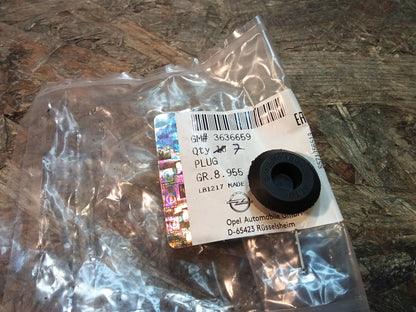 Opel Stopfen 16mm original GM NEU