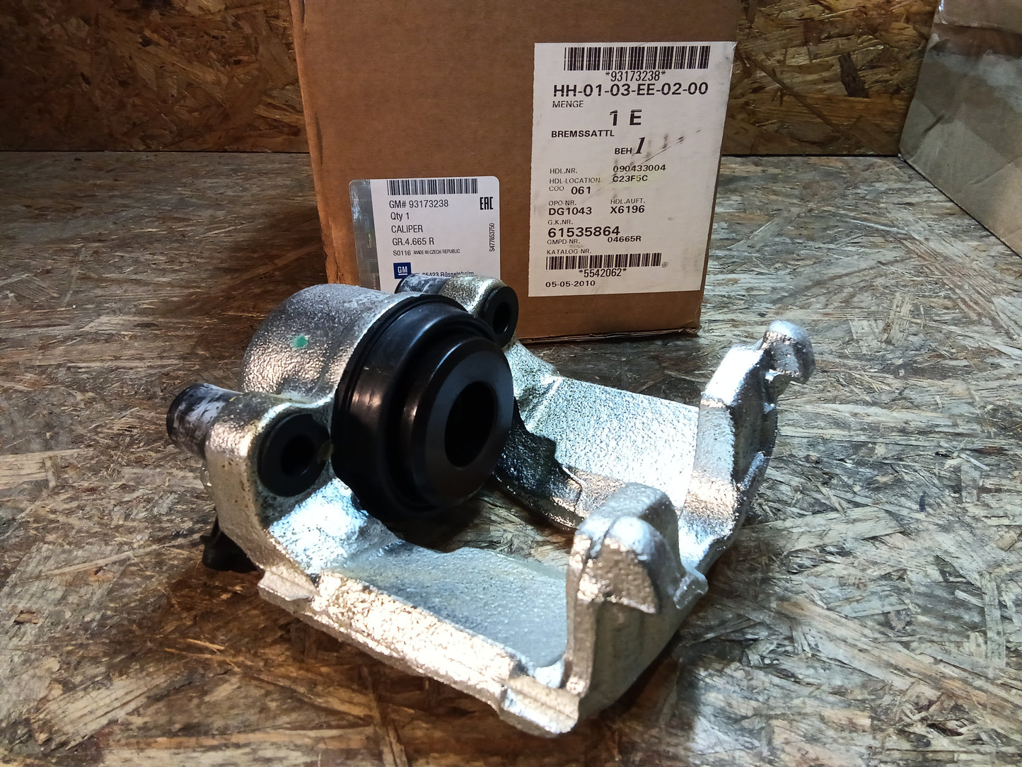 Astra G Bremssattel vorne links original GM NEU