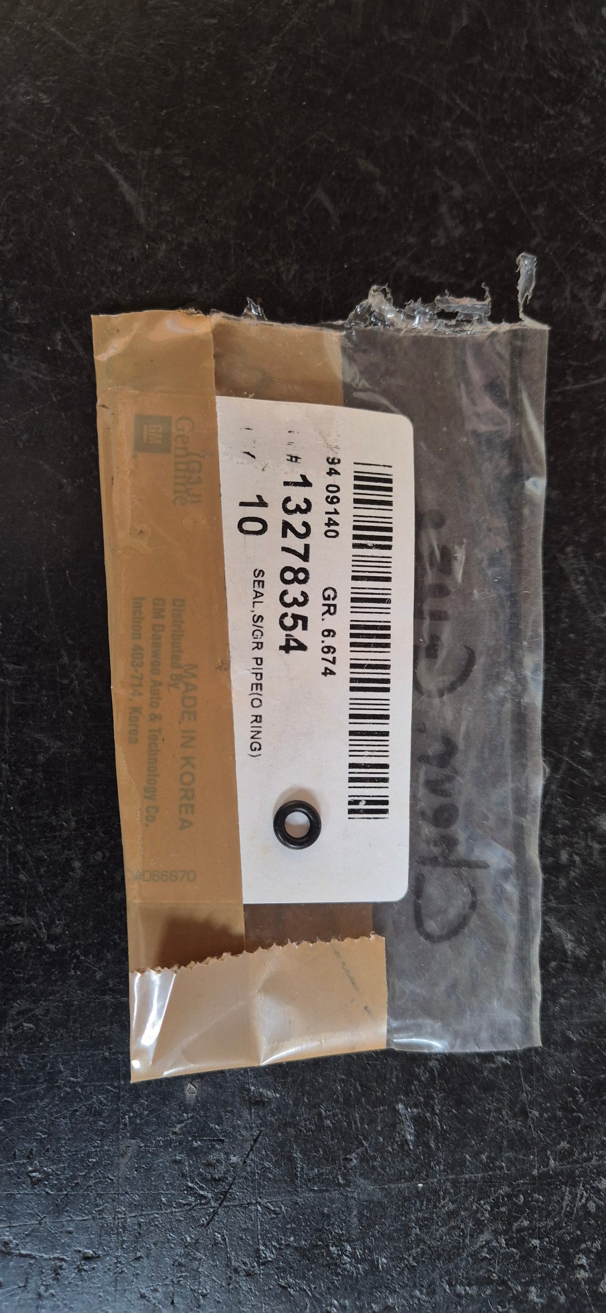 O-Ring Cruze Original GM Neu