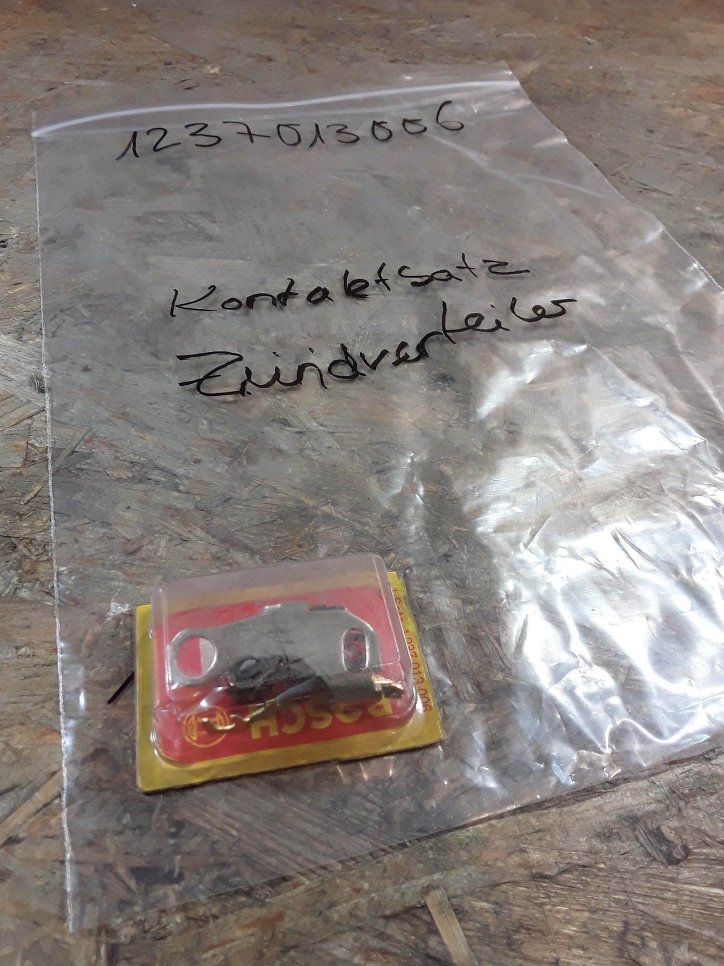 BMW Glas Hanomag Kurier NSU Prinz Opel Saab Volvo VW Karmann Kontaktsatz Zündverteiler original Bosch NEU