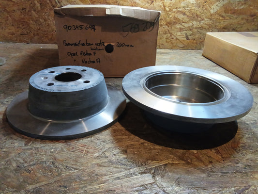 Vectra B Calibra A Speedster Set Bremsscheiben original GM NEU