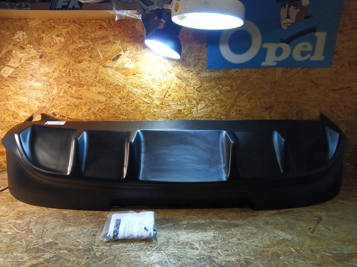 Heckansatz mit Diffusor Volkswagen Golf 5, 1K Bj.: 2003-2008 Schwarz Matt