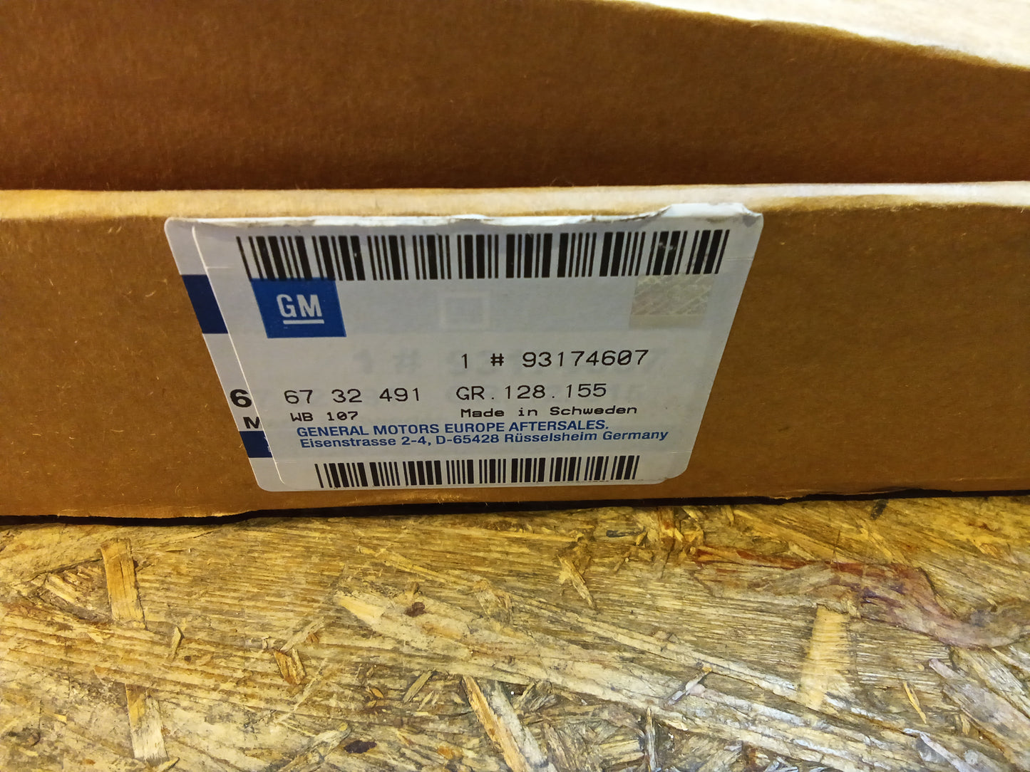Zafira A/B Vectra B/C Corsa C Adapter Fahrradträger/ Halter original GM NEU