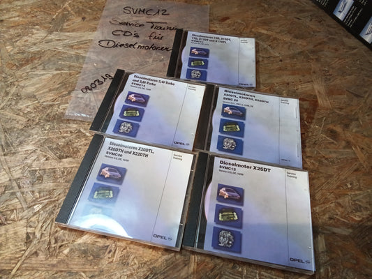 CDs Service Training für Dieselmotoren original Opel NEU