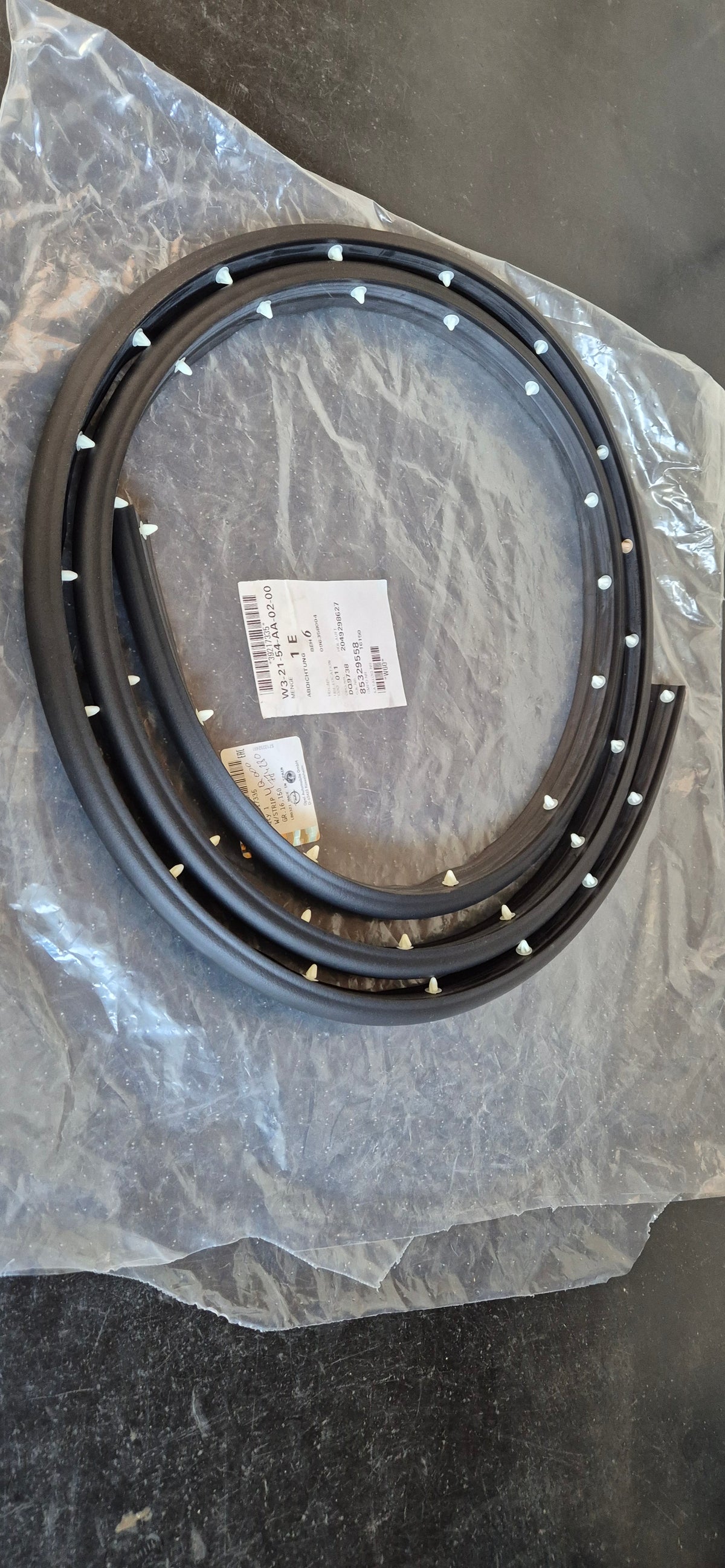 Türgummi Crossland X rechts hinten Original GM Neu