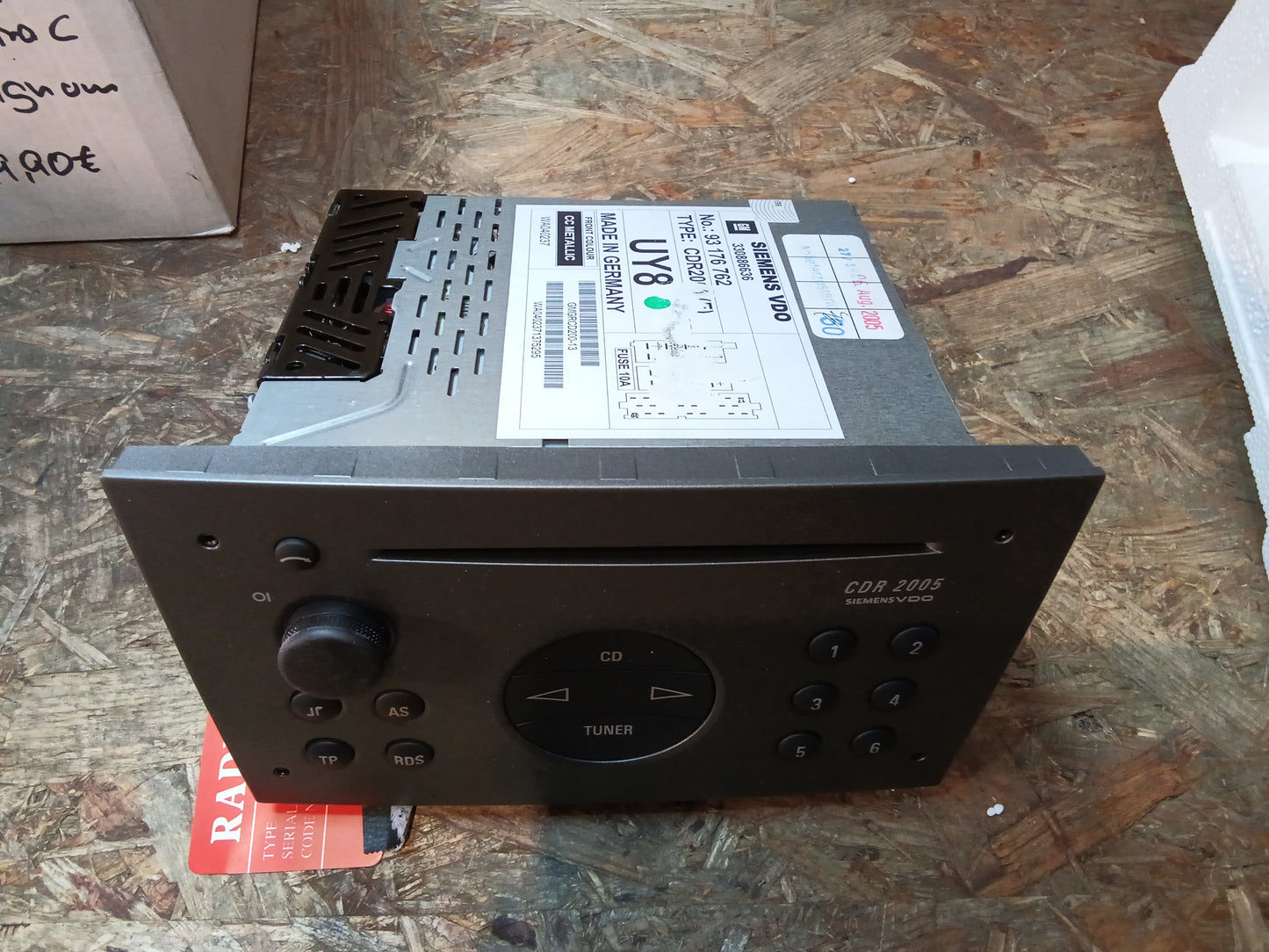 Vectra C Signum CD-Player Radio original GM NEU