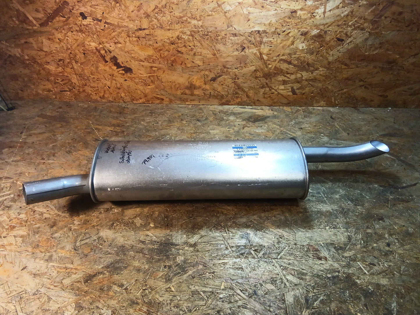 Kadett E Astra F Schalldämpfer Endschalldämpfer original GM NEU
