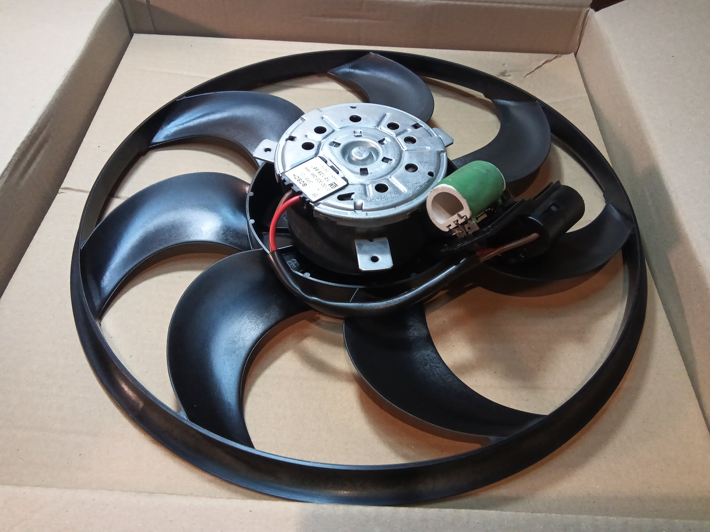 Astra G Zafira A Lüftermotor original GM NEU