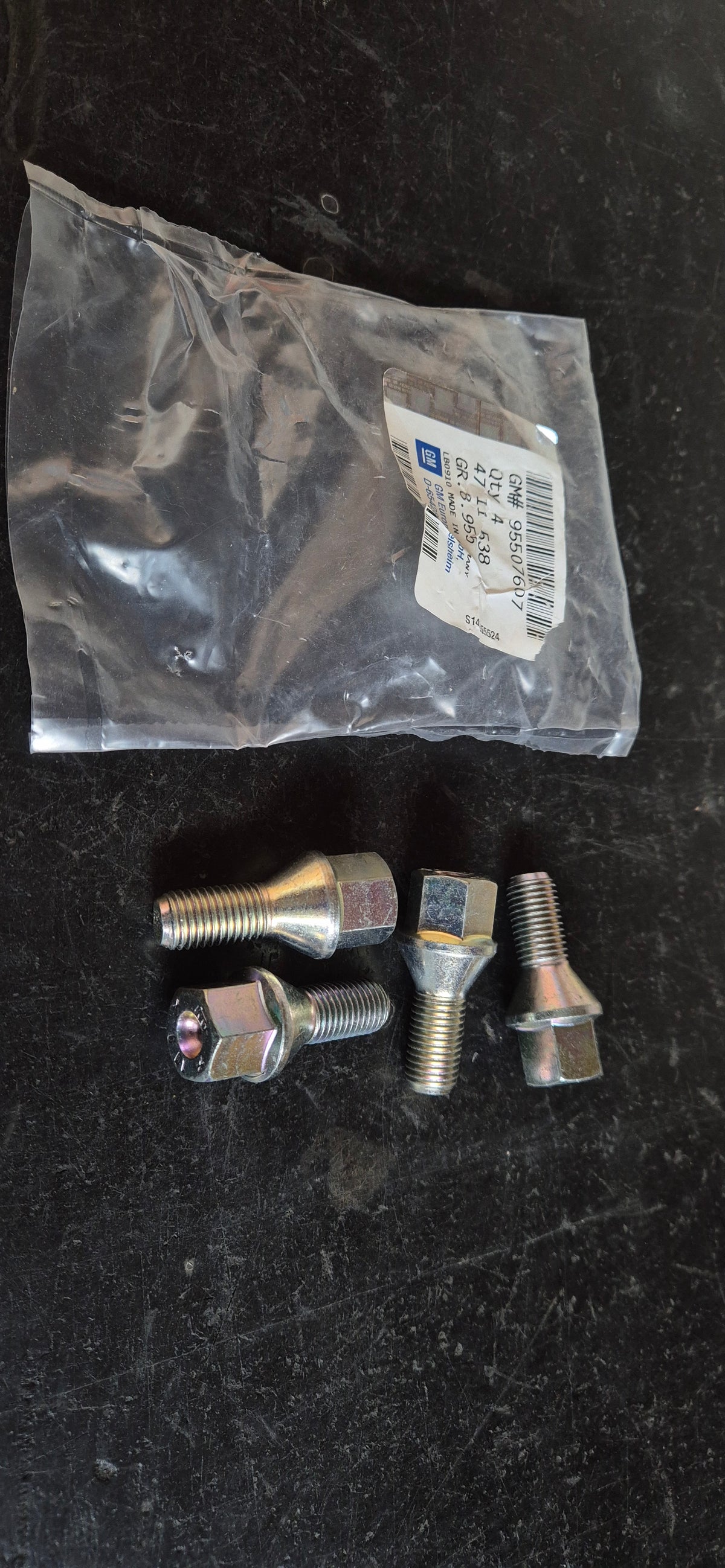 Radbolzen Opel Satz Original GM Neu