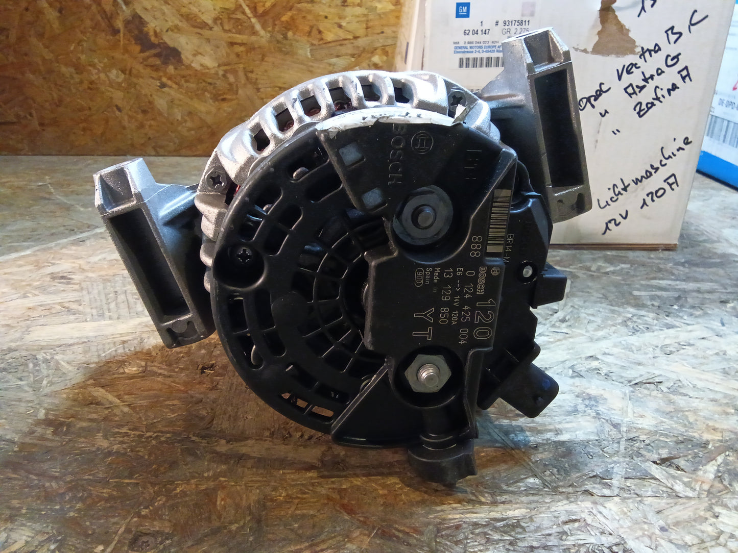 Vectra B/C Astra G Zafira A Lichtmaschine 12V 120A original GM NEU