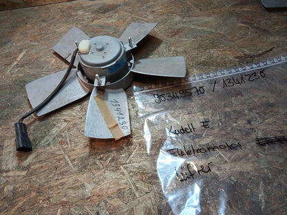 Opel Kadett E Elektromotor Kühlerlüfter original GM Opel NEU