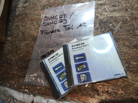 Frontera CD Teil 1+2 original Opel NEU