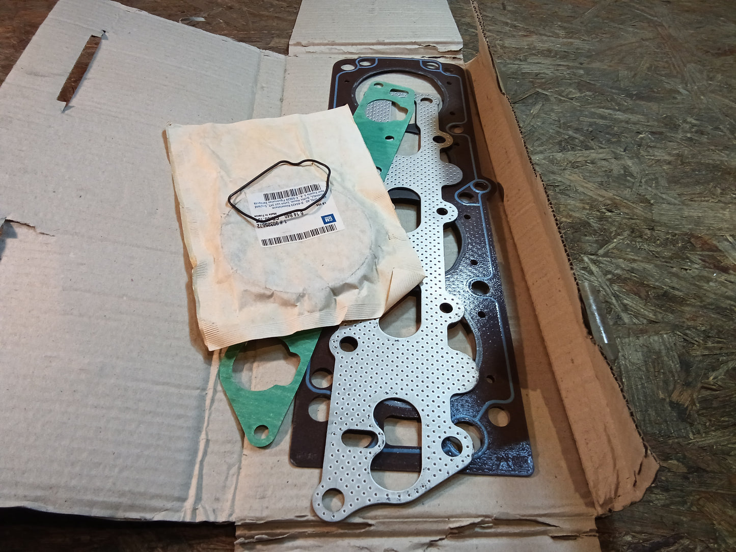 Dichtungssatz Zylinderkopf für Benzinmotoren 1.8l, 16V (C18XE, C18XEL, X18XE) original GM NEU