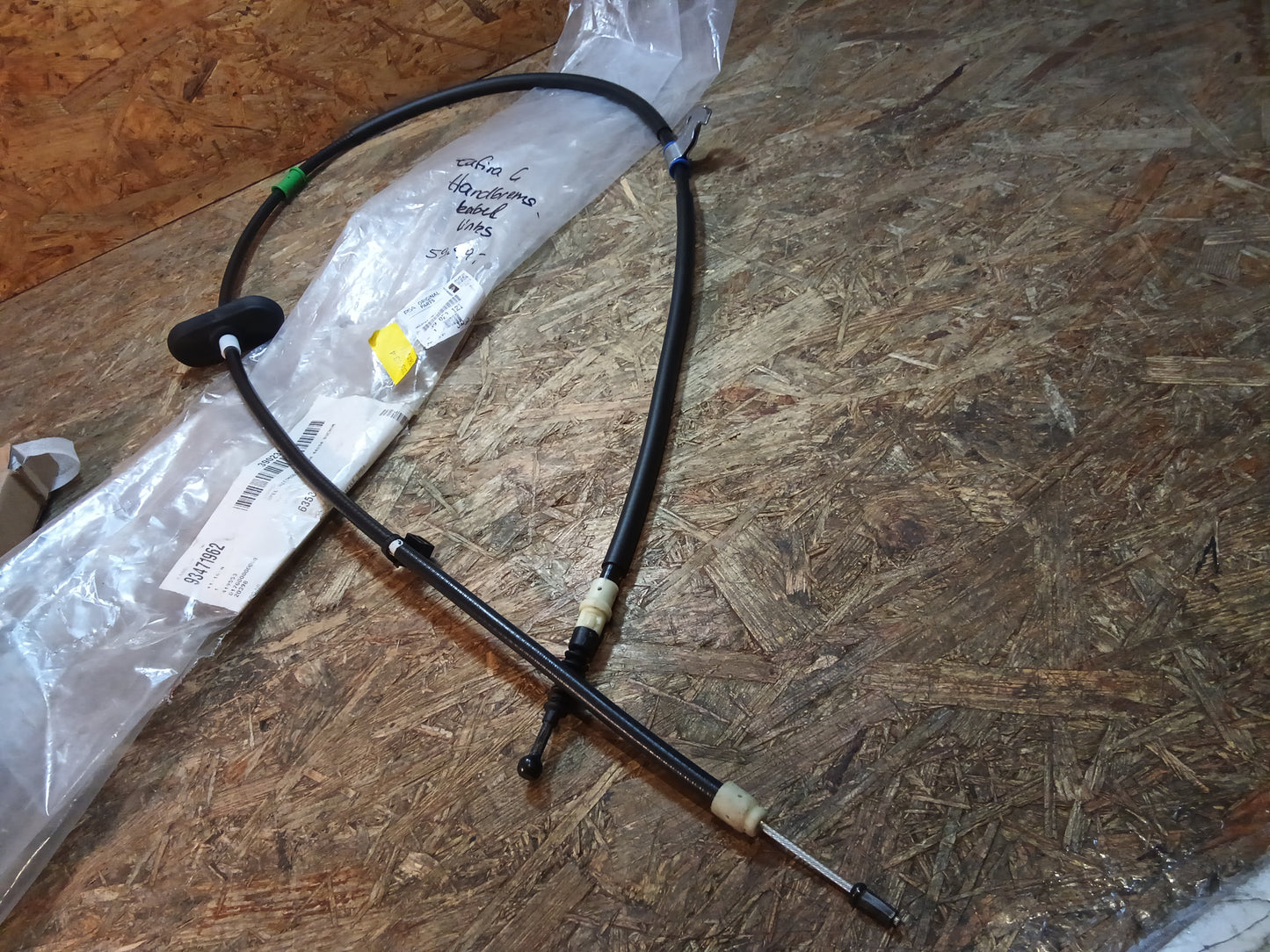Zafira C Handbremsseil links original PSA NEU