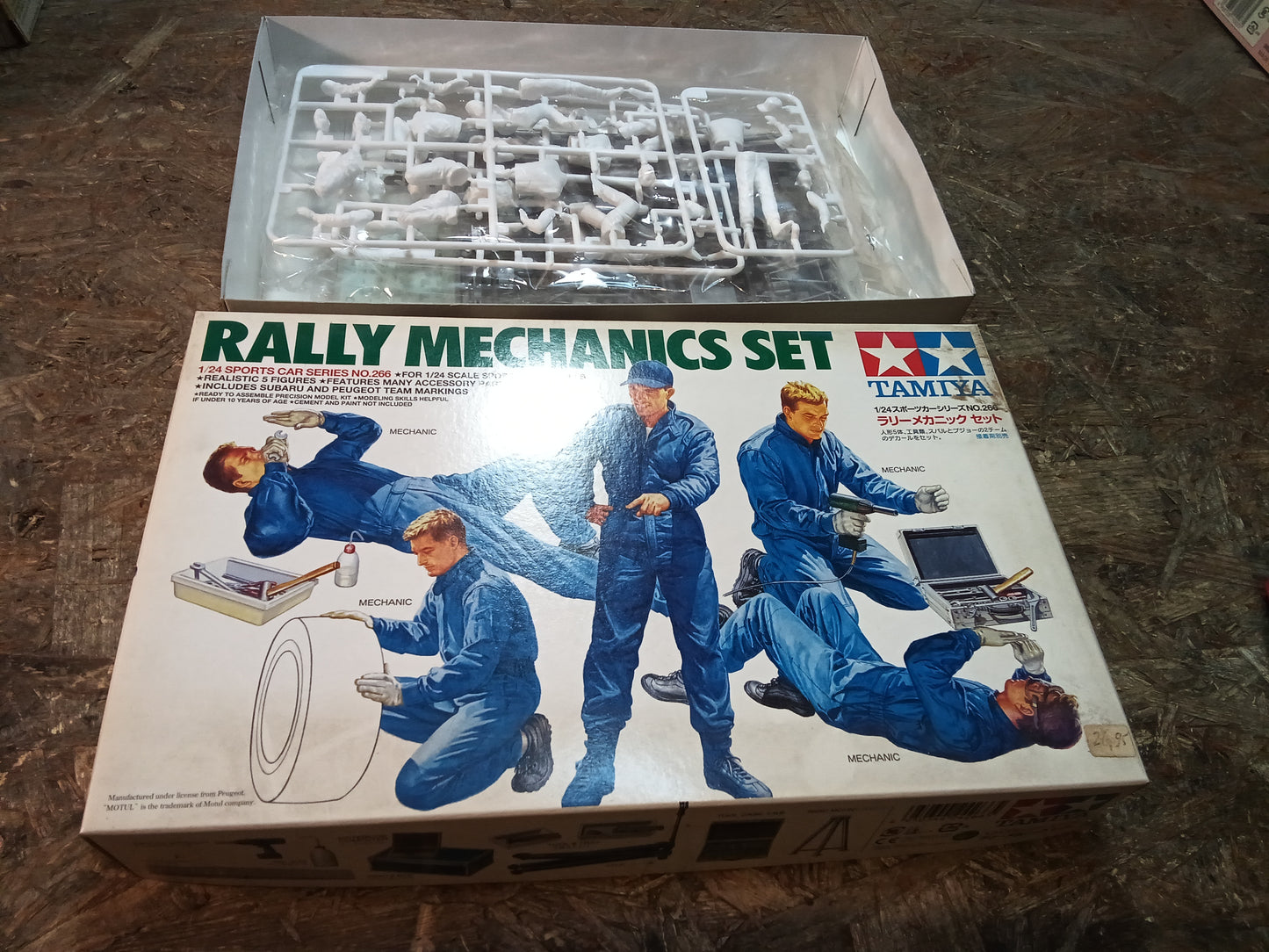 Rally-Mechanics Set Modellbausatz original Tamiya NEU