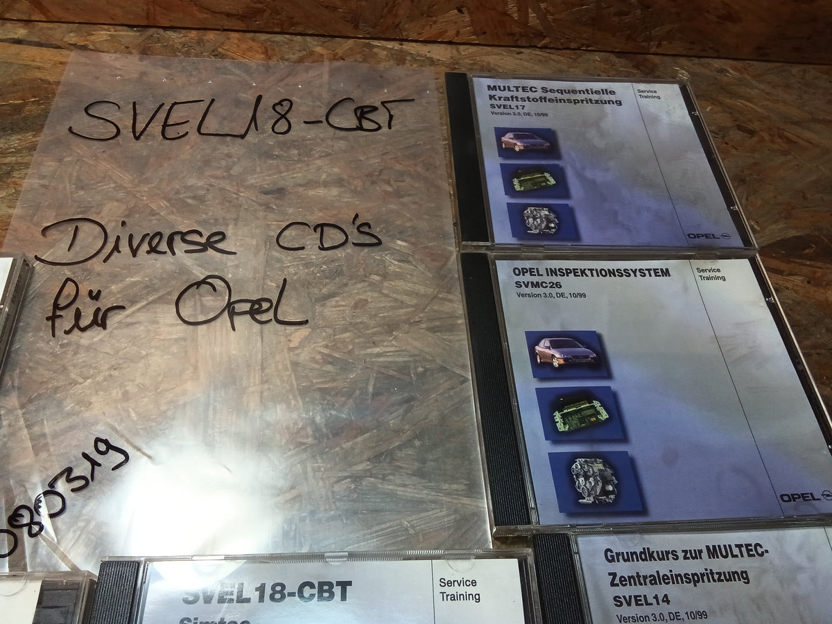 Diverse CDs für Opel original Opel NEU