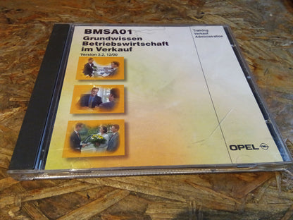 CD BMSA01 Grundwissen Betriebswirtschaft im Verkauf original Opel