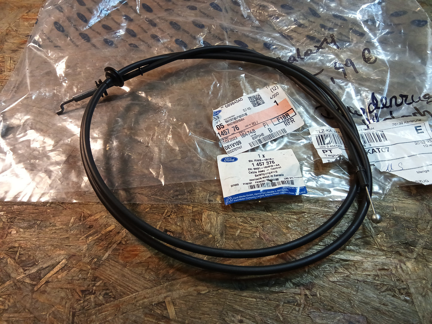 Ford Galaxy Bowdenzug Motorhaube original Ford NEU