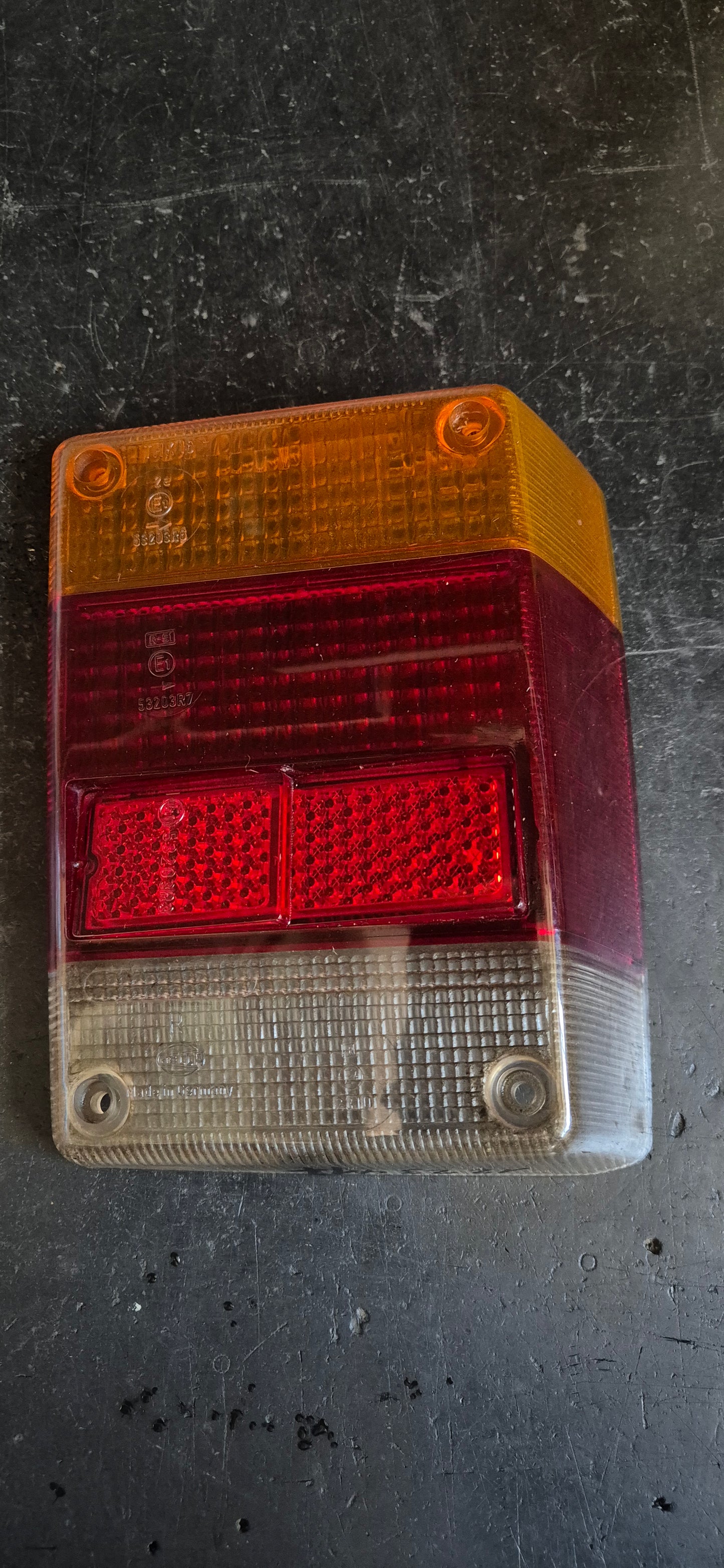 Lichtscheibe Kadett, Caravan Rückleuchte links Original Hella Neu