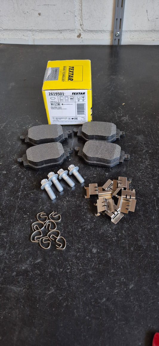 Bremsbelagsatz Corsa, 208 hinten Original Textar Neu