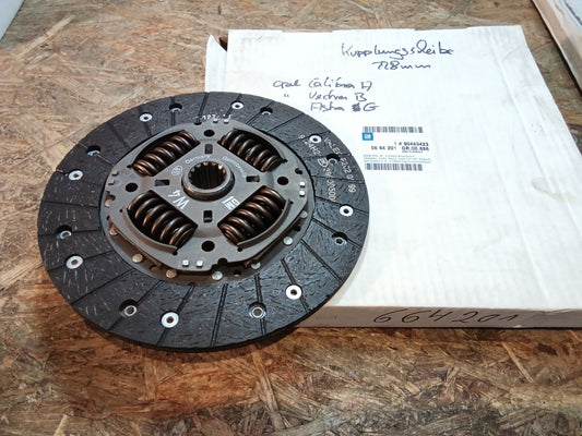 Calibra A Vectra B Astra G Kupplungsscheibe 228mm original GM NEU