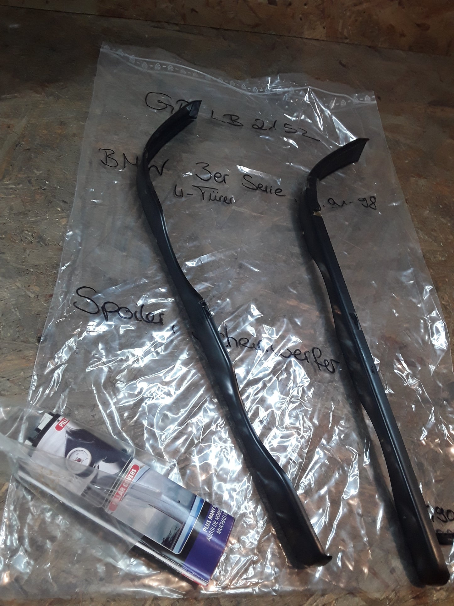 BMW 3er Serie Bj 91-98 4-Türer Spoiler Scheinwerfer original Mattig NEU