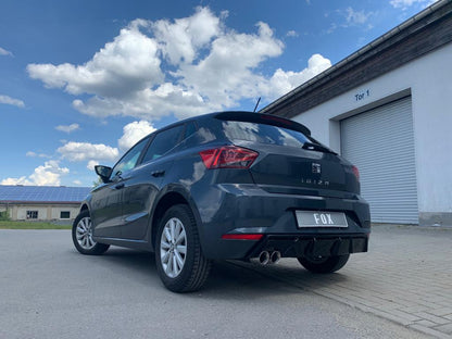 Seat Ibiza V - KJ Endschalldämpfer ohne Abgasklappe - 2x80 Typ 25