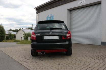 Skoda Fabia  Limousine Endschalldämpfer - 160x90 Typ 38