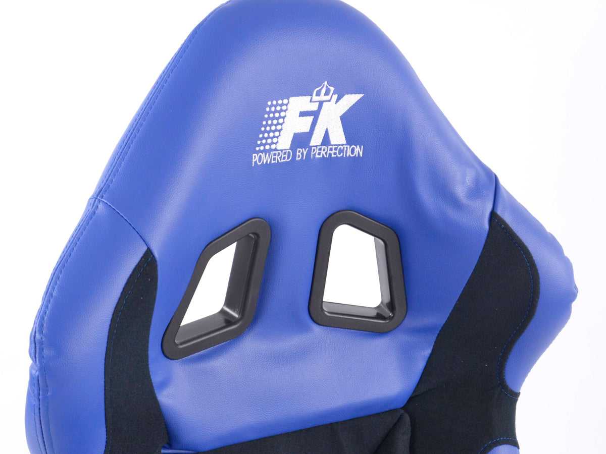 FK Sportsitze Auto Vollschalensitze Set Race 1 mit Glanz-Fiberglas-Cover