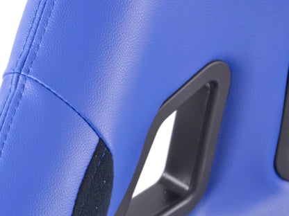 FK Sportsitze Auto Vollschalensitze Set Race 1 mit Glanz-Fiberglas-Cover