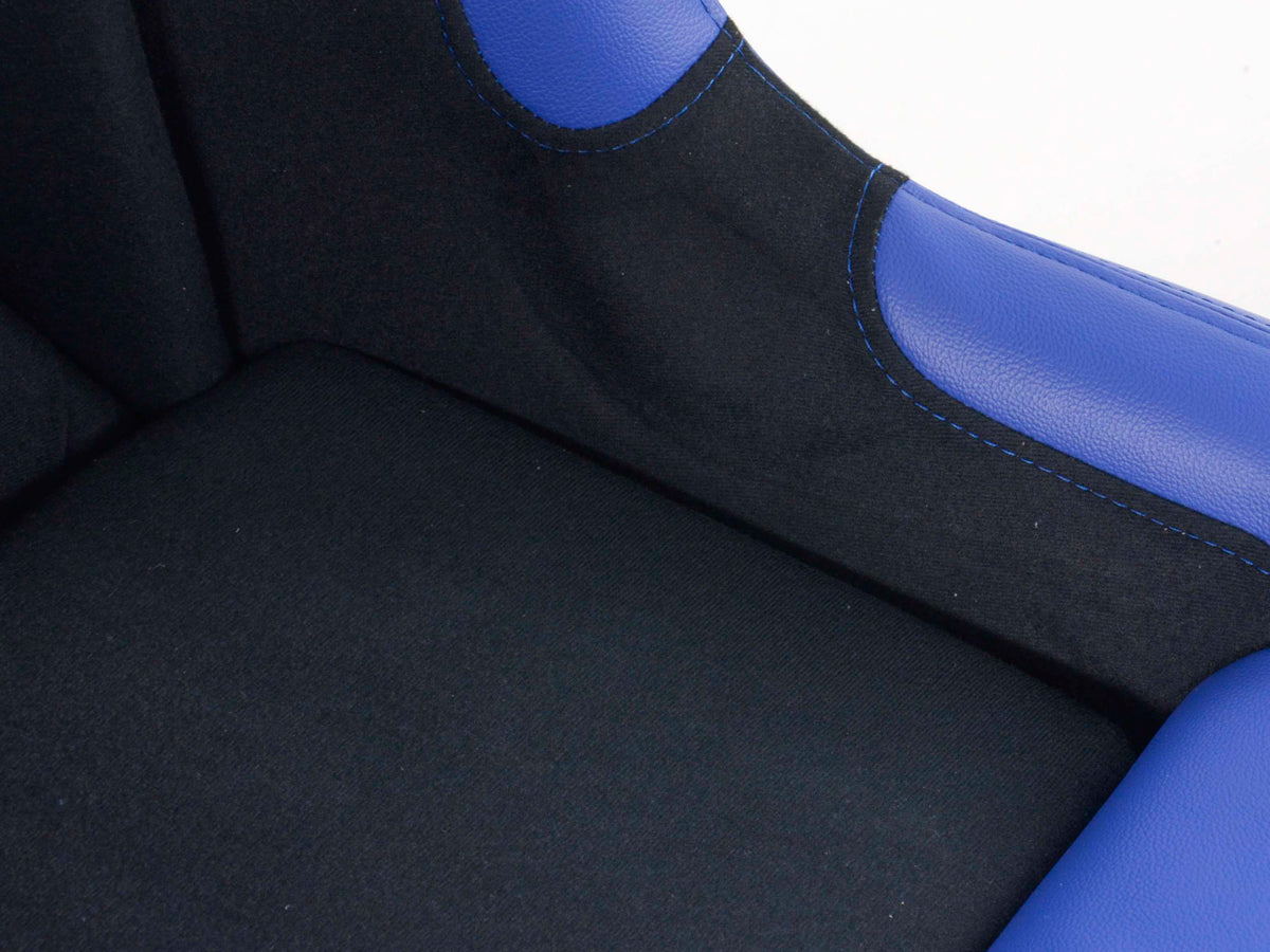 FK Sportsitze Auto Vollschalensitze Set Race 1 mit Glanz-Fiberglas-Cover