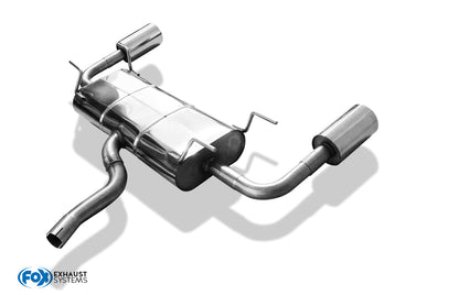 Subaru Impreza GP 4x4 Endschalldämpfer quer Ausgang rechts/links - 1x100 Typ 12 rechts/links