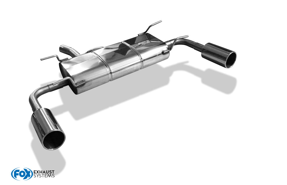 Subaru Impreza GP 4x4 Endschalldämpfer quer Ausgang rechts/links - 1x100 Typ 12 rechts/links