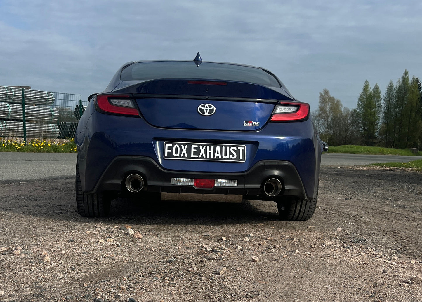 Toyota GR86 Endschalldämpfer - 1x114 Typ 25 rechts/links