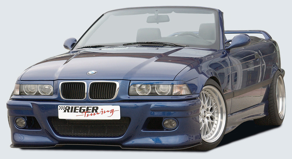 BMW 3er E36 Rieger Scheinwerferblenden Cabrio, Coupé NICHT GEEIGNET für XENONSCHEINWERFER !!! ABS, 
inkl. Gutachten, Montagezubehör