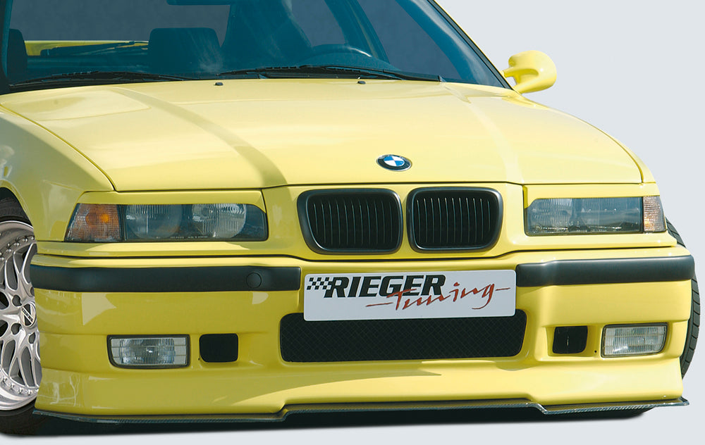 BMW 3er E36 Rieger Scheinwerferblenden Lim., Compact,... NICHT GEEIGNET für Xenonscheinwerfer! ABS, 
inkl. Gutachten, Montagezubehör