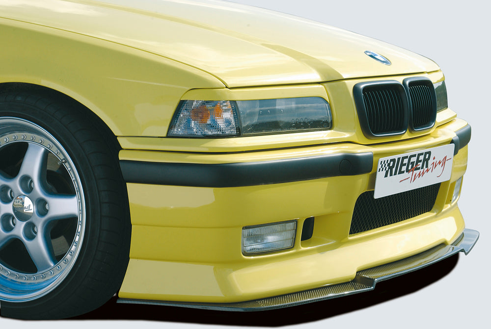 BMW 3er E36 Rieger Scheinwerferblenden Lim., Compact,... NICHT GEEIGNET für Xenonscheinwerfer! ABS, 
inkl. Gutachten, Montagezubehör