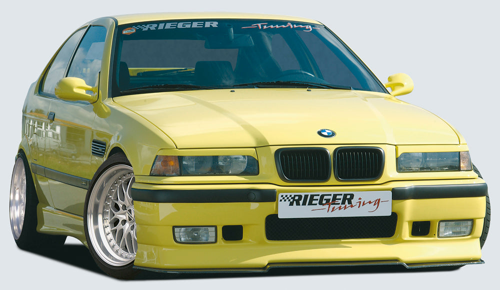 BMW 3er E36 Rieger Scheinwerferblenden Lim., Compact,... NICHT GEEIGNET für Xenonscheinwerfer! ABS, 
inkl. Gutachten, Montagezubehör