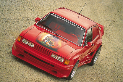VW Scirocco 1 Rieger Seitenteil Breitbau II  links, hinten, GFK, 
Montagezubehör