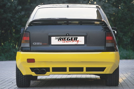 Opel Kadett E Rieger Heckschürze  GFK inkl. Gutachten, Montagezubehör