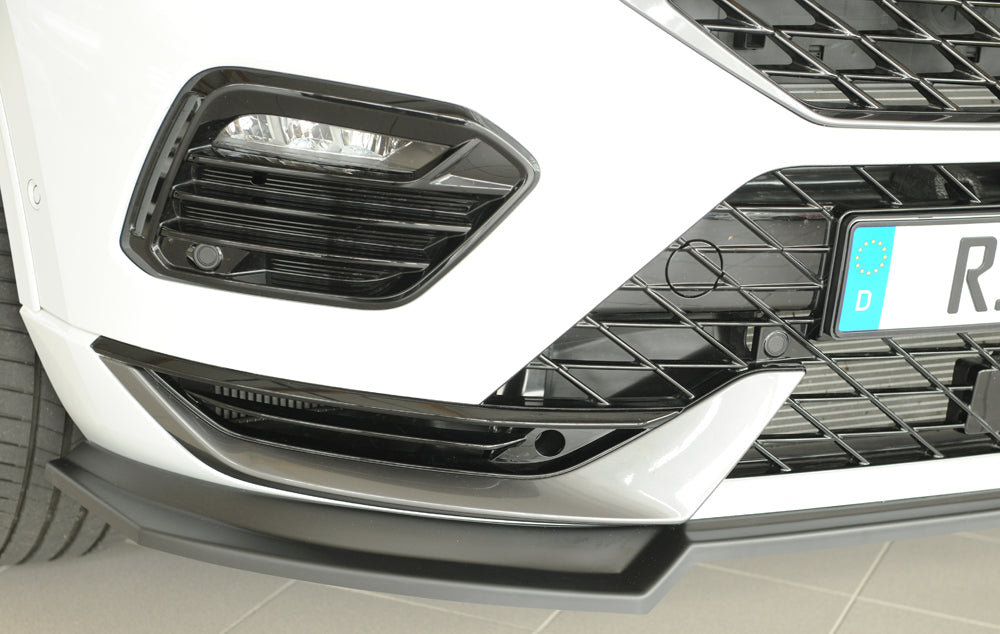 Seat Ateca Cupra (5FP) Rieger Spoilerschwert für orig. Frontschürze, ABS, 
inkl. Montagezubehör, ABE