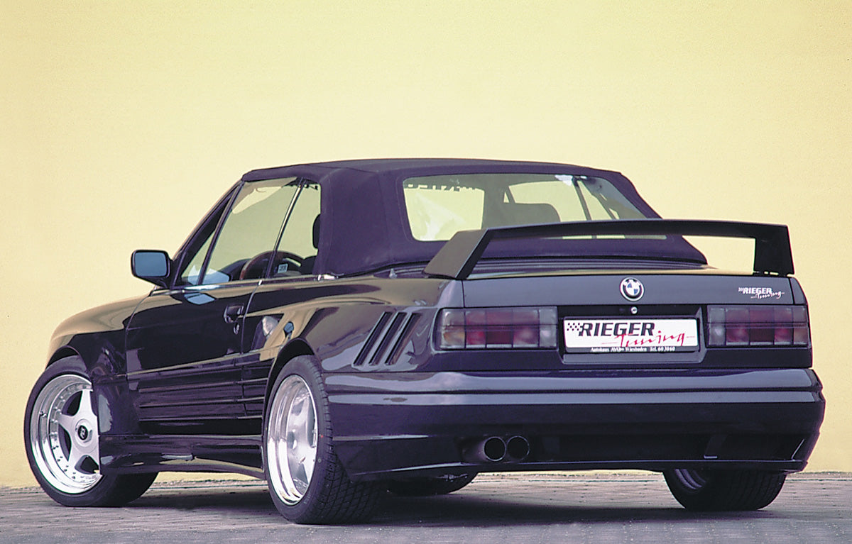 BMW 3er E30 Rieger Seitenteil Breitbau II  links, hinten, GFK