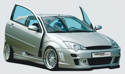 Ford Focus 1 Rieger Spoilerschwert für Spoilerstoßstange 34100/01/03/07/08/34126 für Spoilerstoßstange, ABS, 
inkl. Montagezubehör, ABE